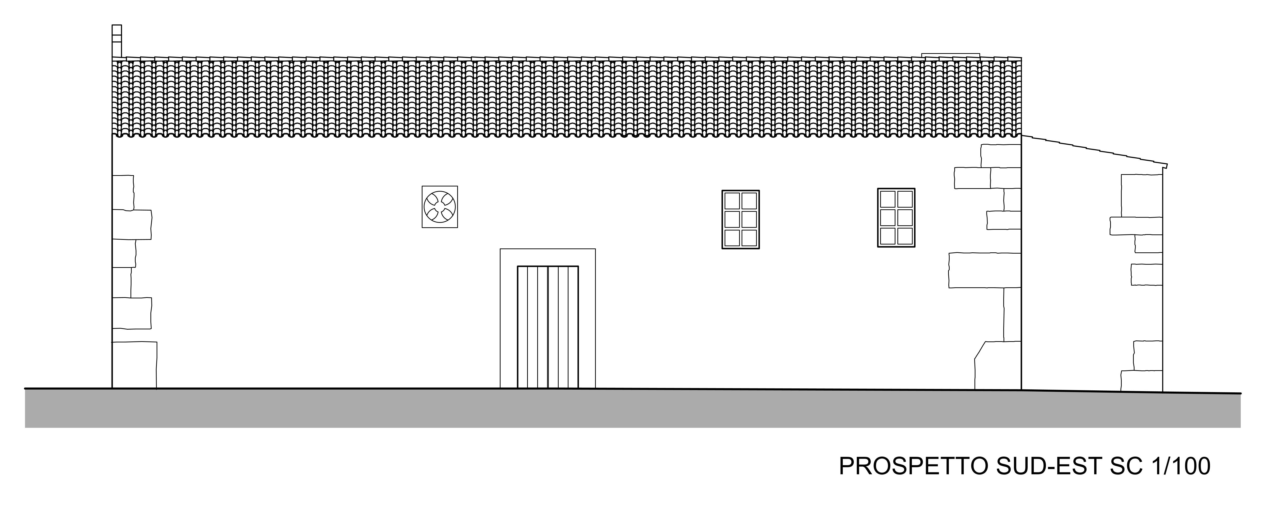 Progetto - Prospetto SE Ingresso laterale.jpg